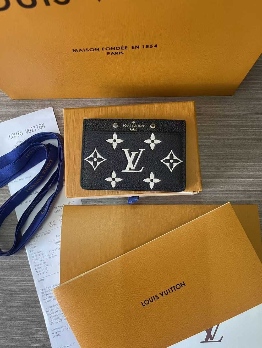 Louis Vuitton Black Card Holder